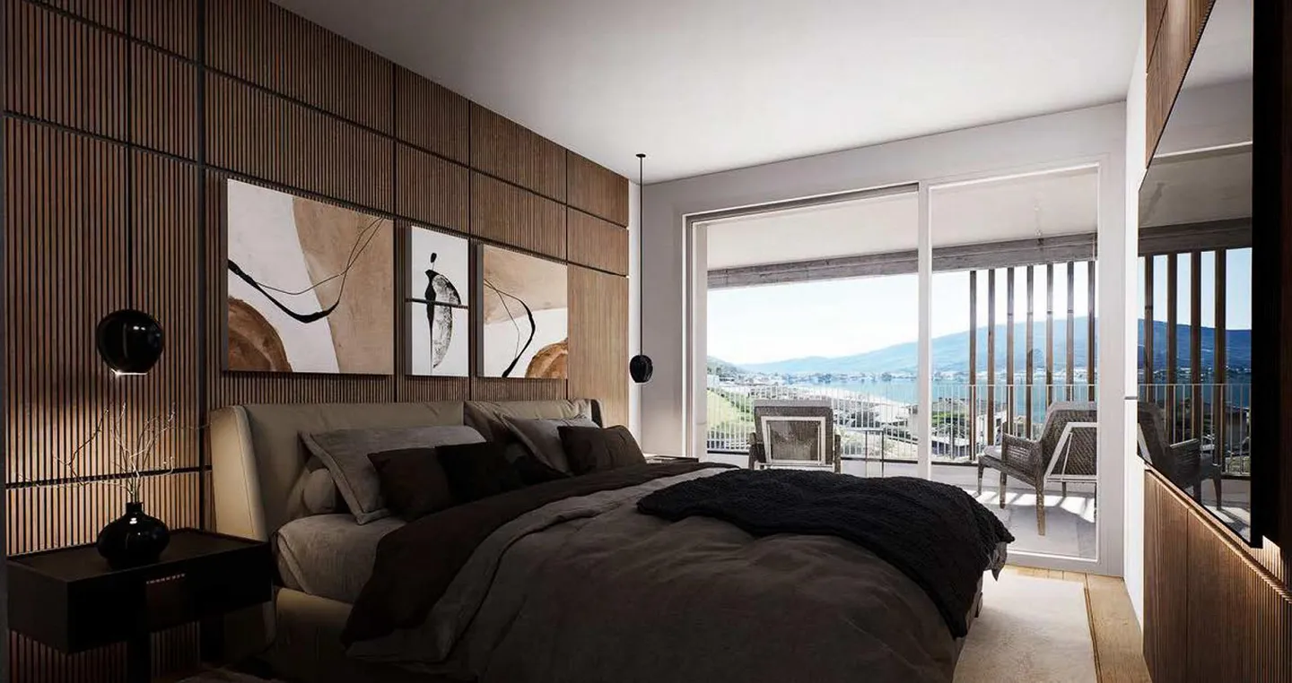 Prestigioso attico vista lago a Capolago - Foto 5 di 11