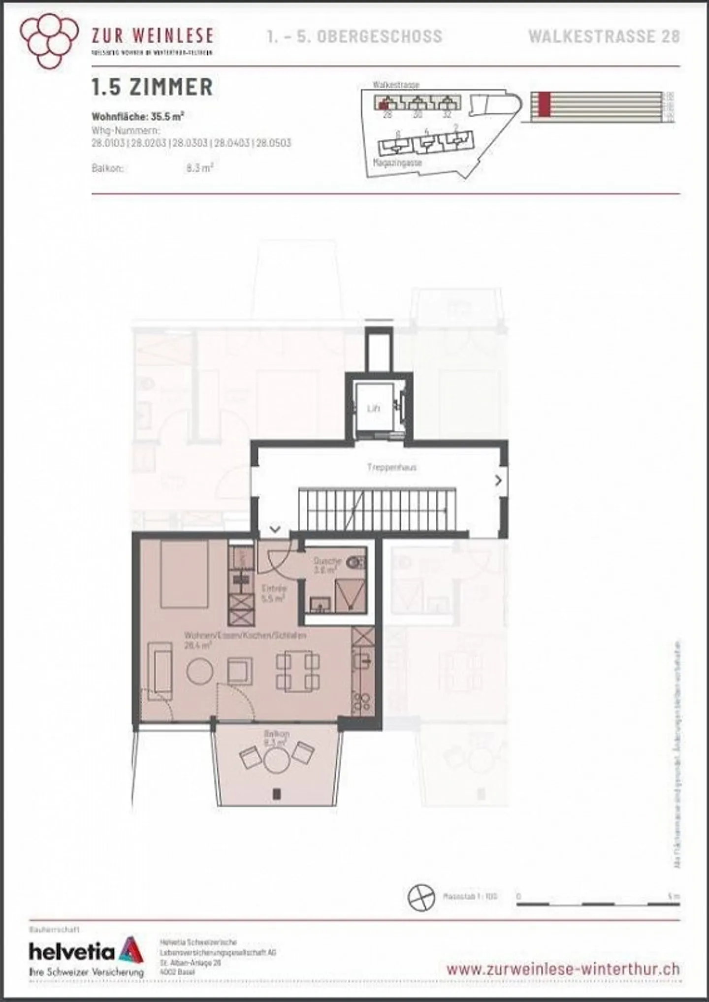 Apartment for rent - Photo 5 of 6