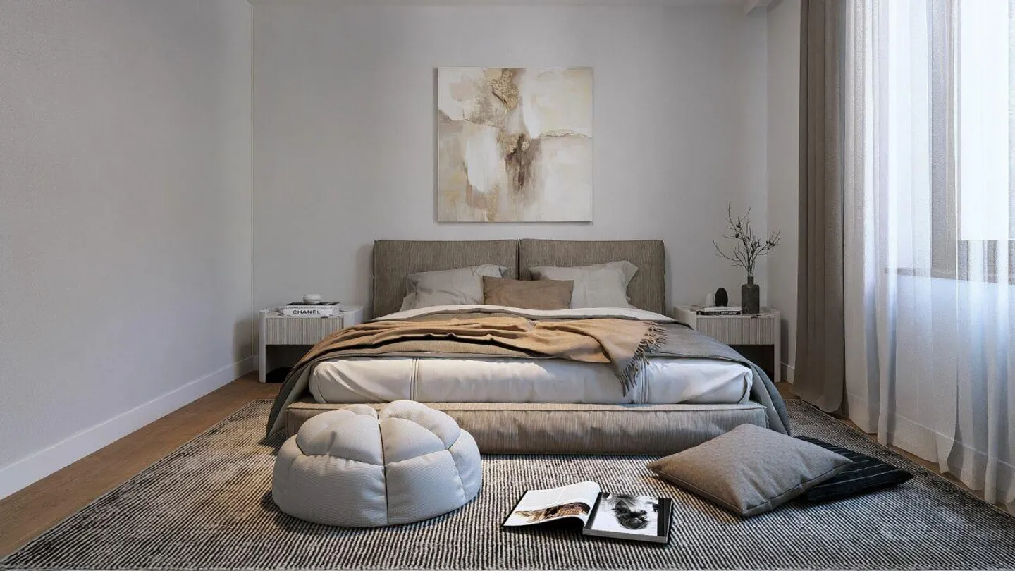 Neubauprojekt In den Obstgärten in Riehen. Stilvolle 3.5-Zimmer-Wohnung mit viel Raum zum Wohlfühlen - Foto 4 von 6