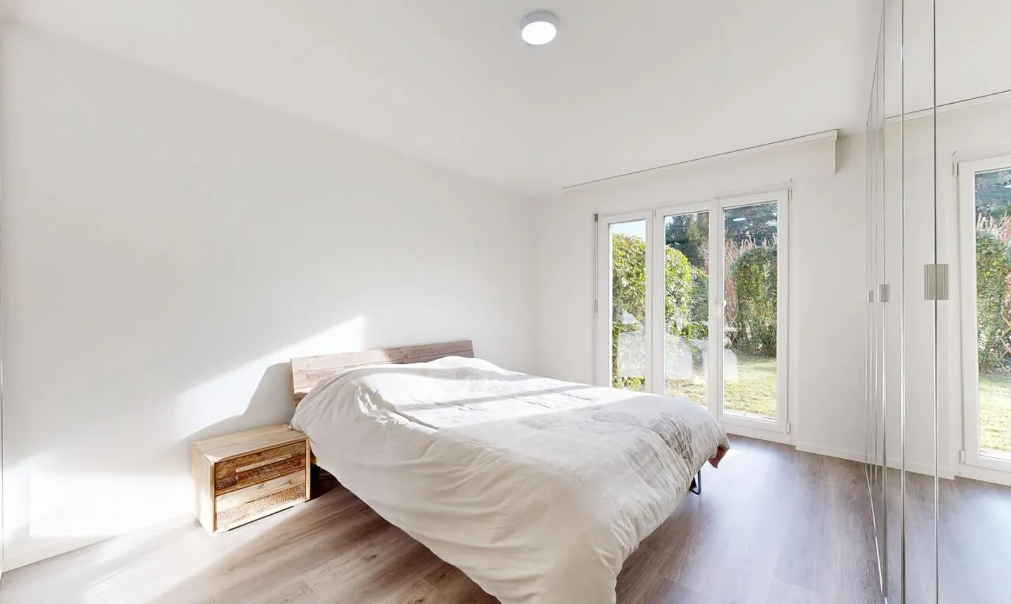 Bel appartement de 3,5pces en rez de jardin au calme absolu à Cheseaux - Photo 10 of 11