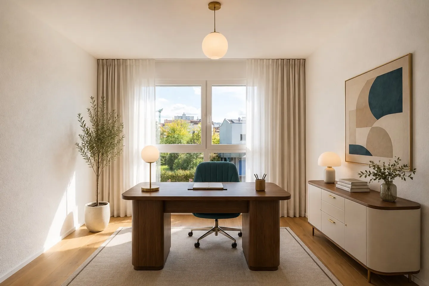 Annonce : Appartement moderne de 4,5 pièces avec grand balcon - Photo 6 sur 10