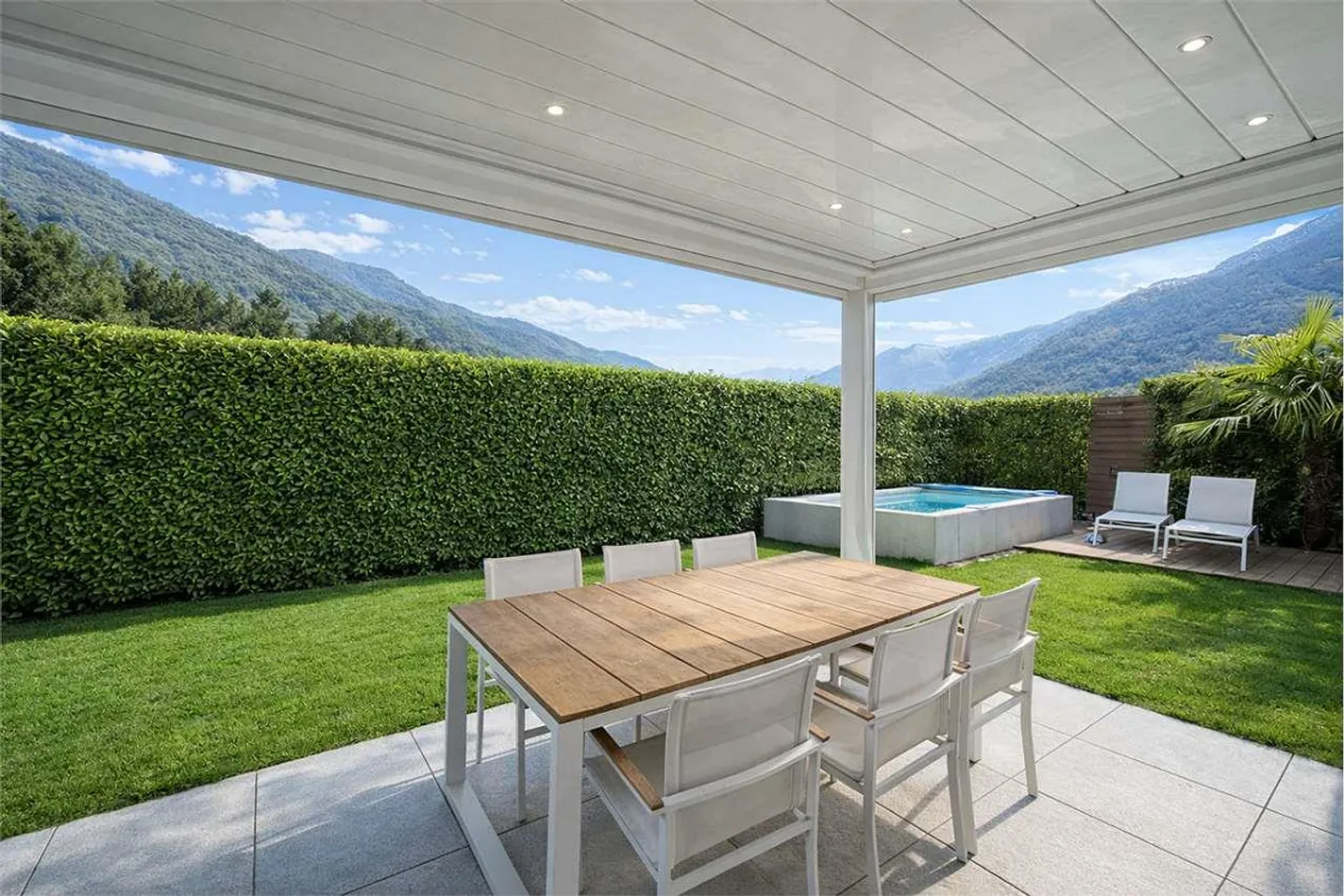 Wohnung mit Garten in Bironico - Foto 2 von 13