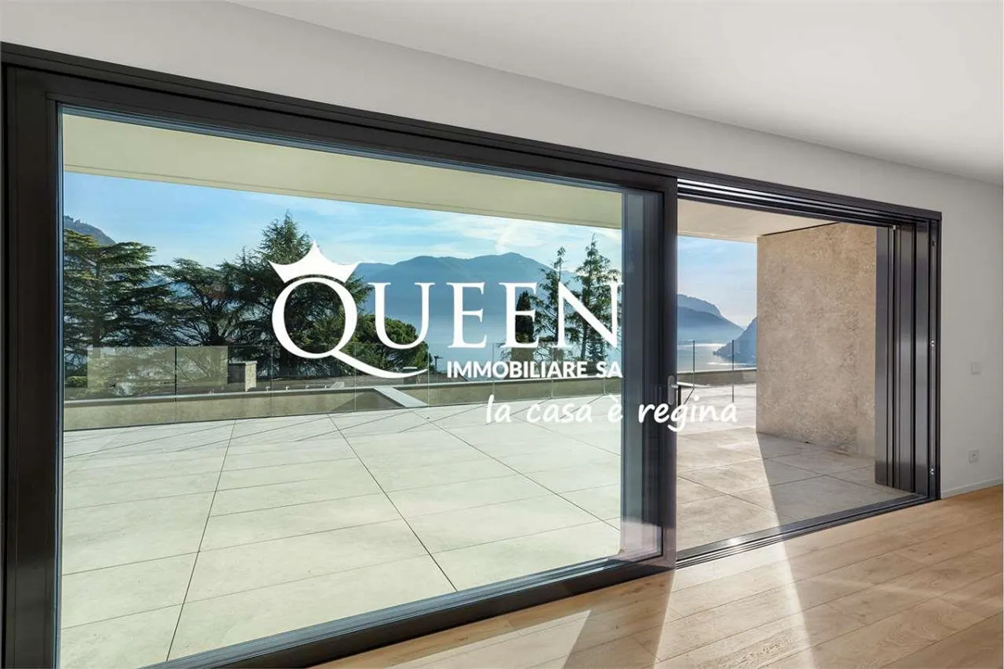 Massagno: luxurious 5.5-room apartment with lake view - Residence - Photo 2 of 13