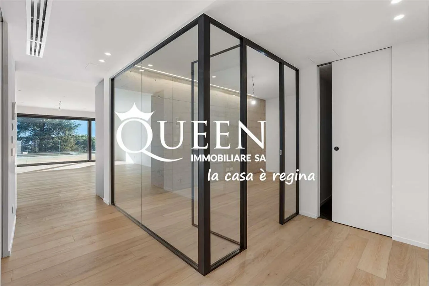 Massagno: luxurious 5.5-room apartment with lake view - Residence - Photo 7 of 13