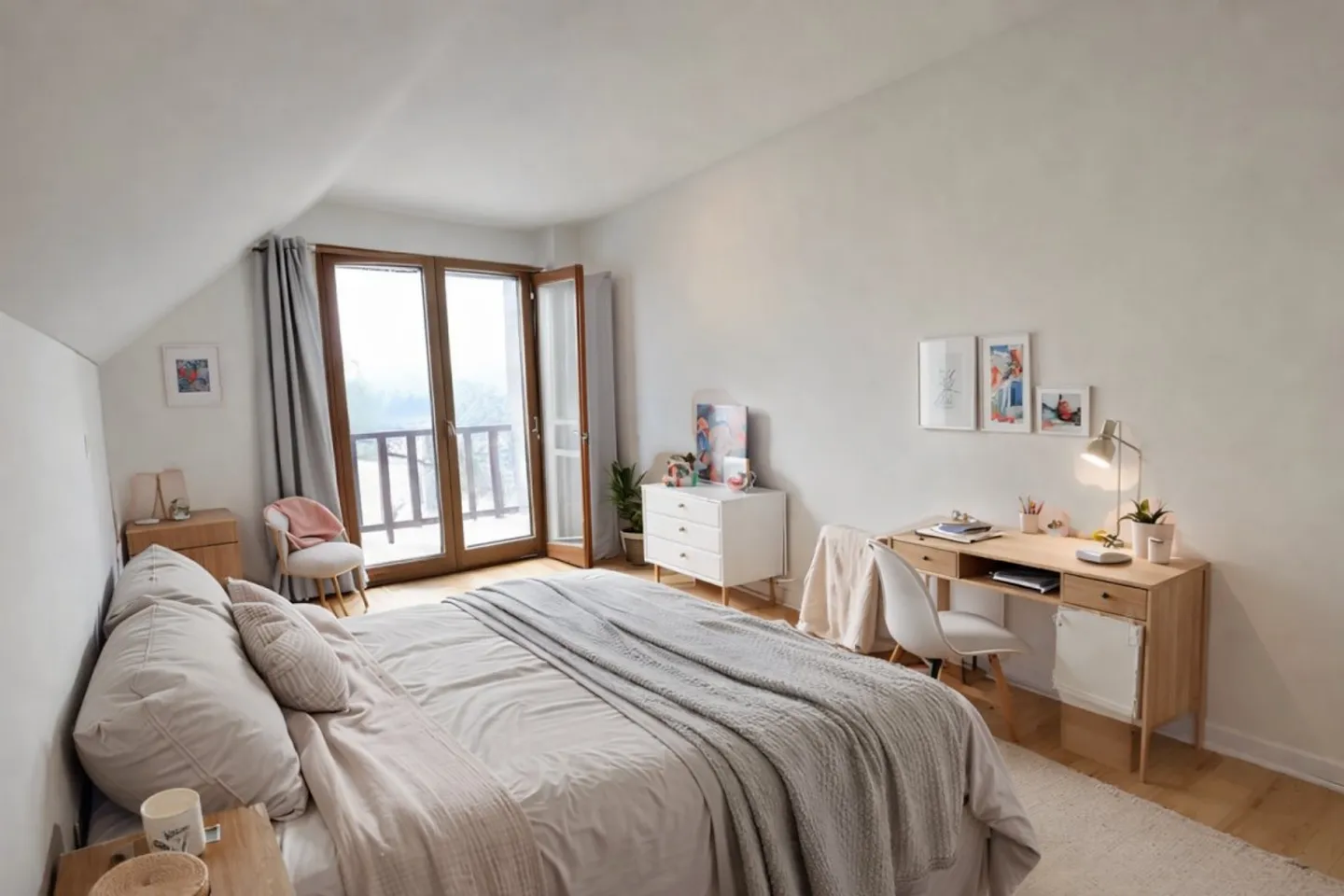 Charmantes Duplex in Bassins - Foto 6 von 9