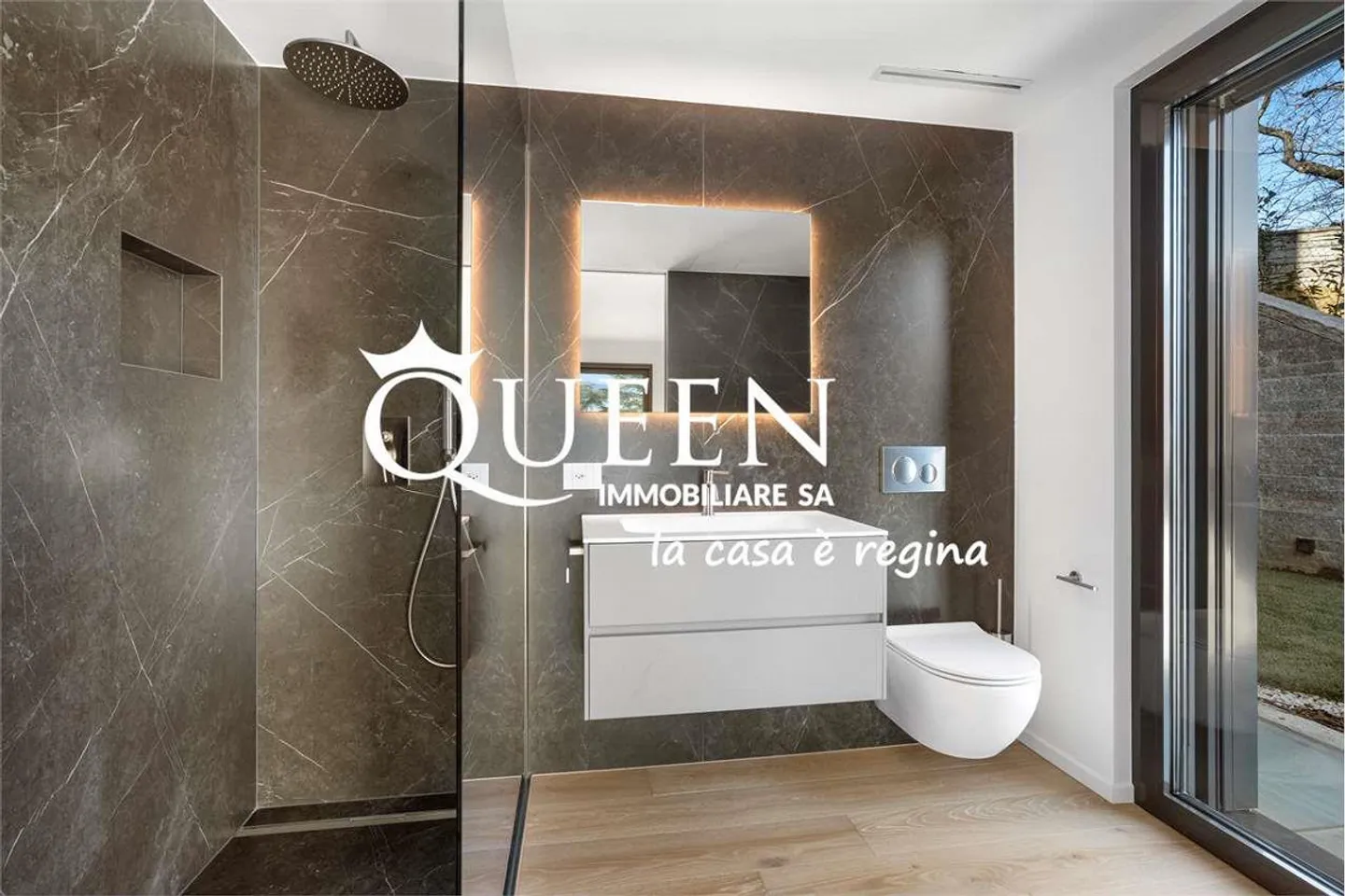 Massagno: luxurious 5.5-room apartment with lake view - Residence - Photo 11 of 13