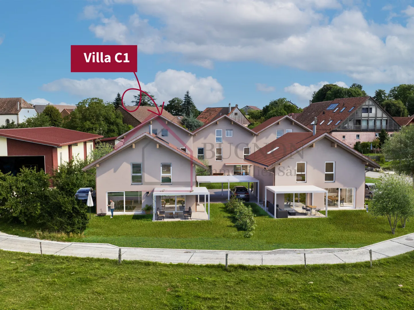 THE VILLAS OF GRAND PRÉ  Semi-detached villa with 4.5 rooms - Lot C1 - Photo 12 of 12