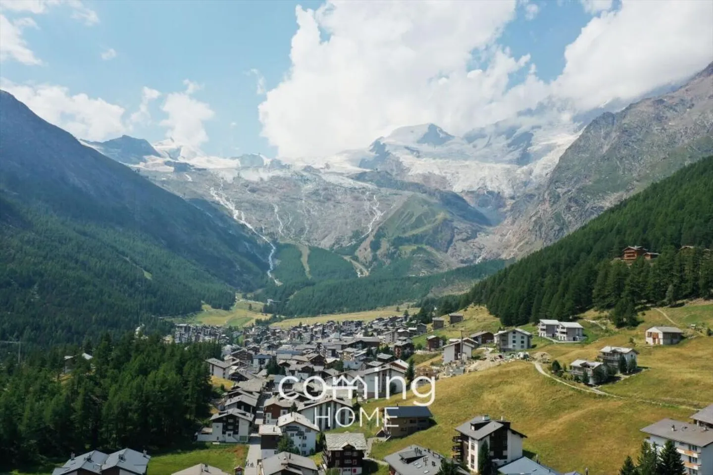 Terrain de construction attrayant à Saas-Fee - emplacement ensoleillé avec panorama alpin - Photo 2 sur 6
