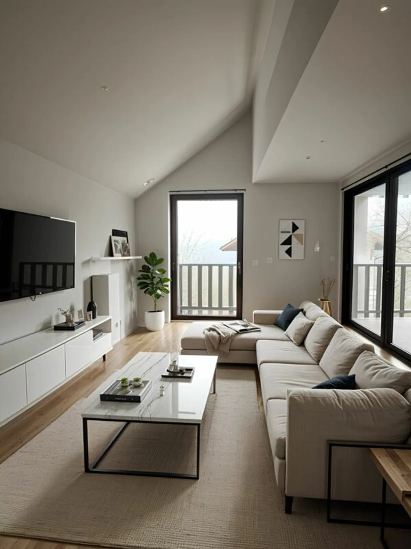 Charmantes Duplex in Bassins - Foto 4 von 9