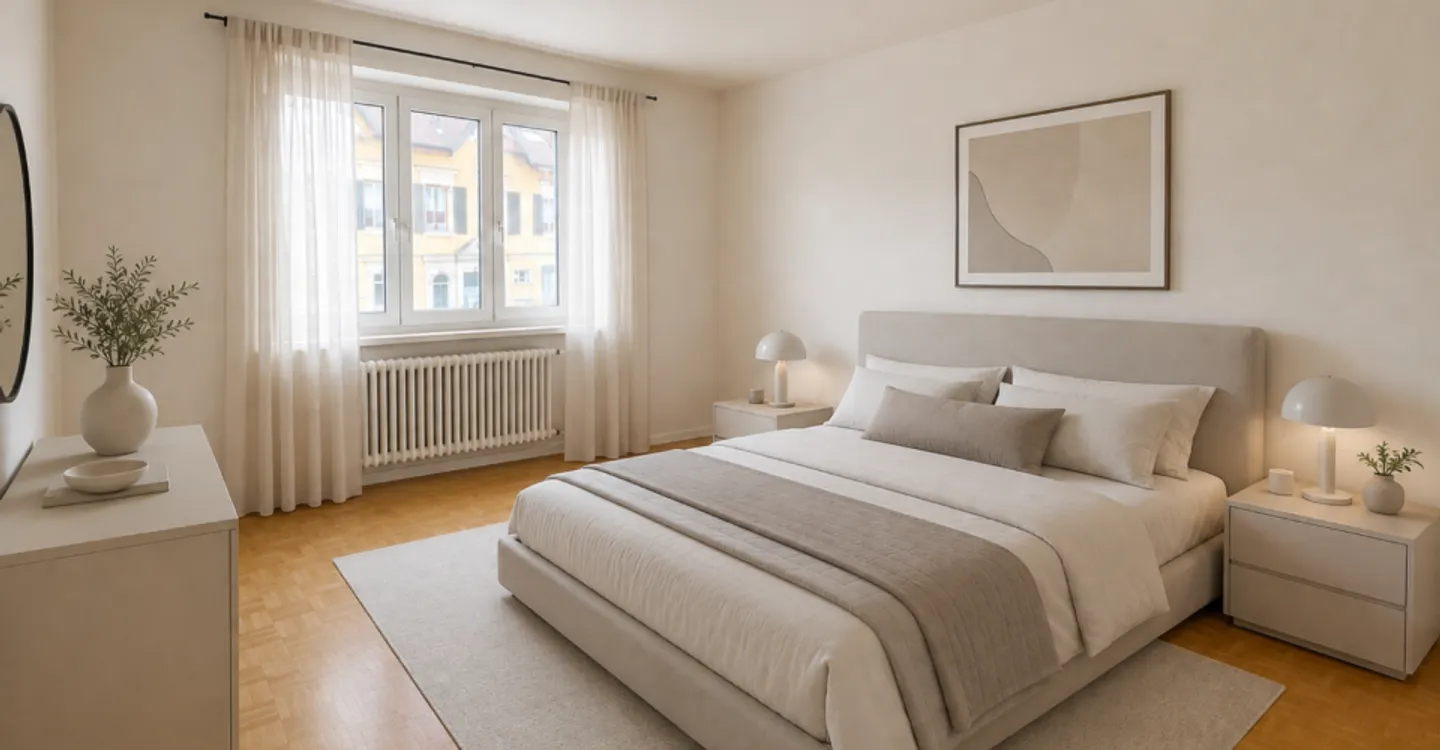 Tavannes, beautiful 3-room apartment on the 1st floor with balcony - Photo 4 of 12