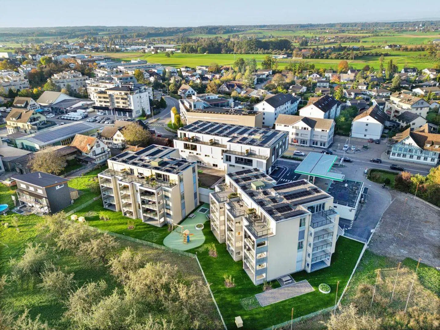 Neubau 3.5 Attikawohnung mit Aussicht ins Grüne - Foto 1 von 9
