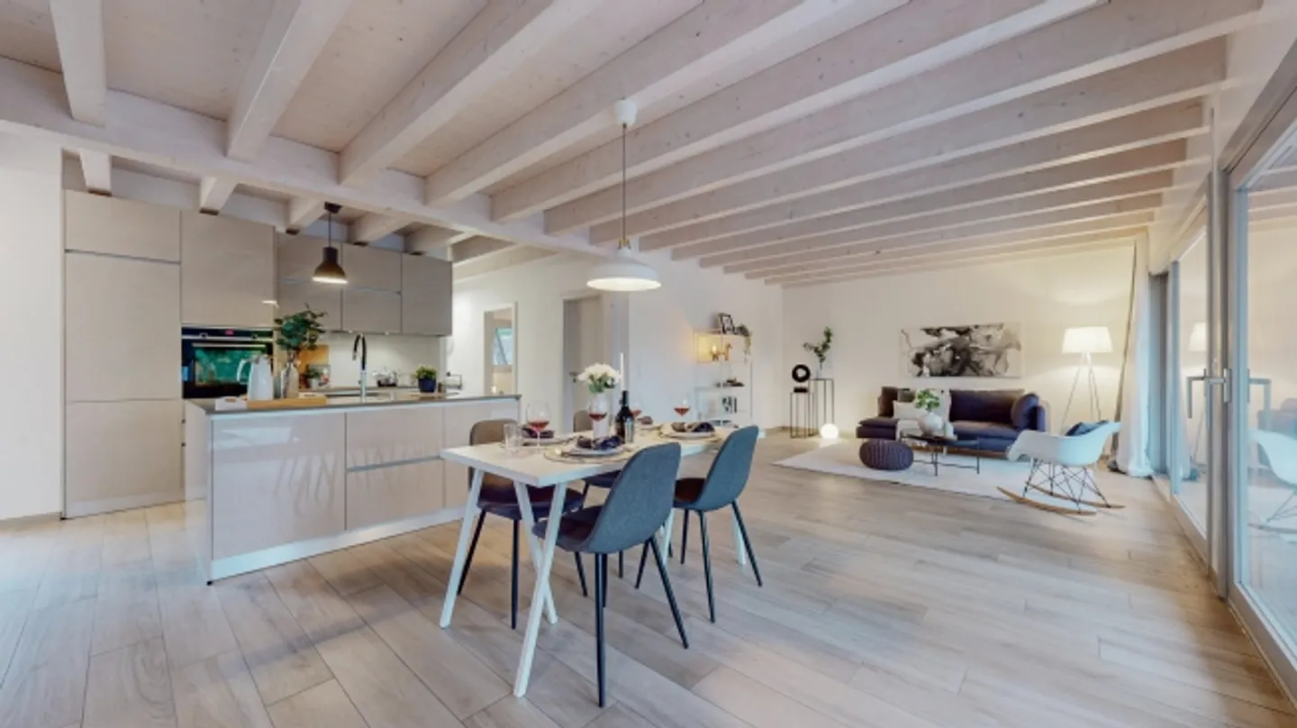 Vivere Elegante su Tre Piani – Casa Doppia del 2021 a Payerne - Foto 1 di 8