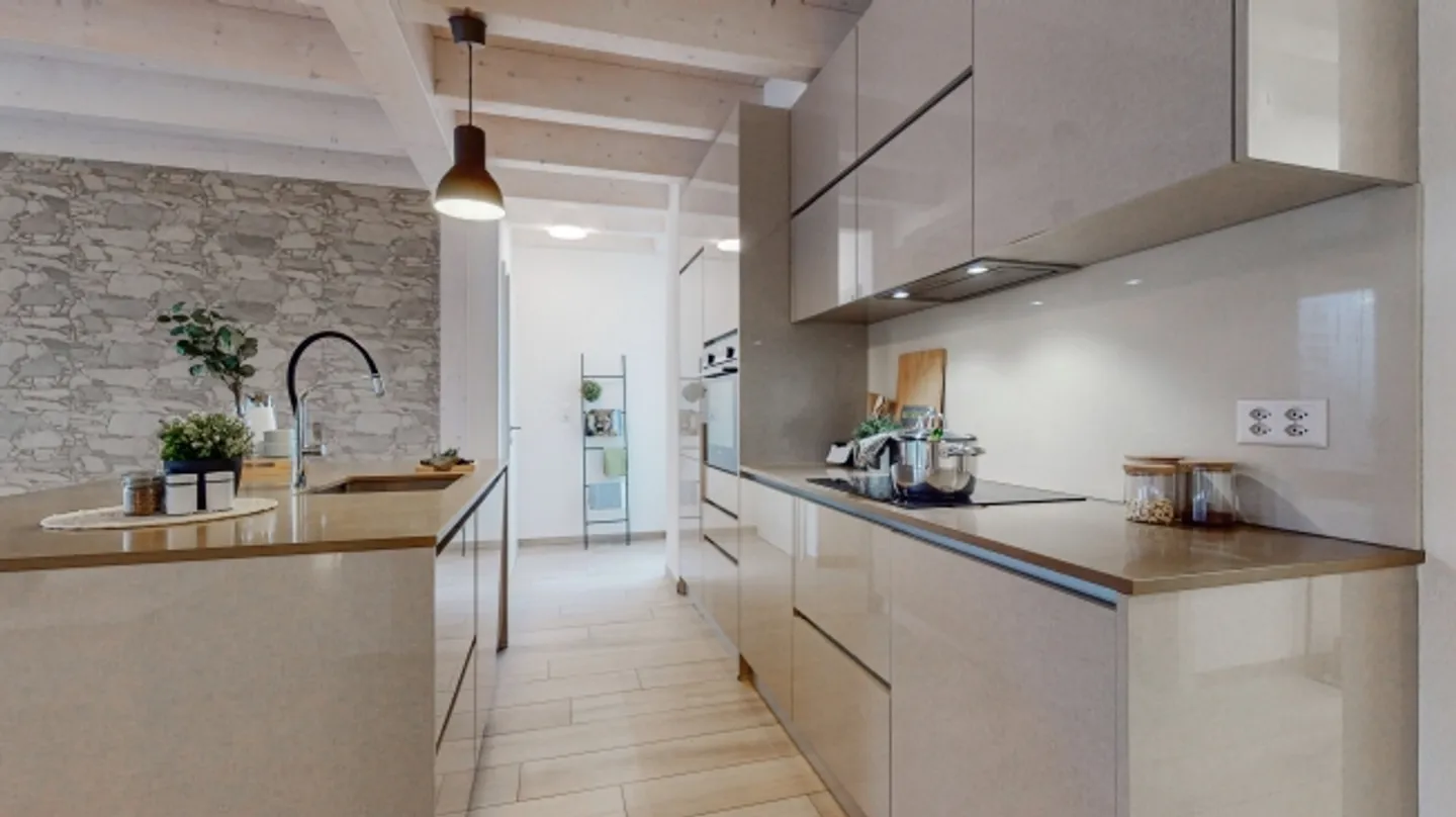 Vivere Elegante su Tre Piani – Casa Doppia del 2021 a Payerne - Foto 5 di 8
