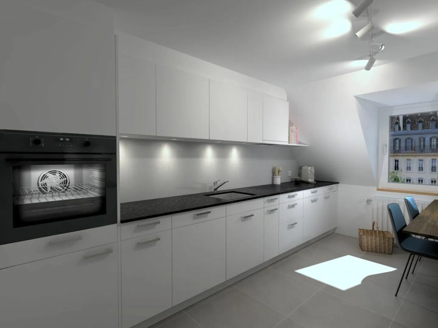 Ruhige, grosszügige und frisch sanierte Wohnung im Museumsquartier - Foto 3 von 12