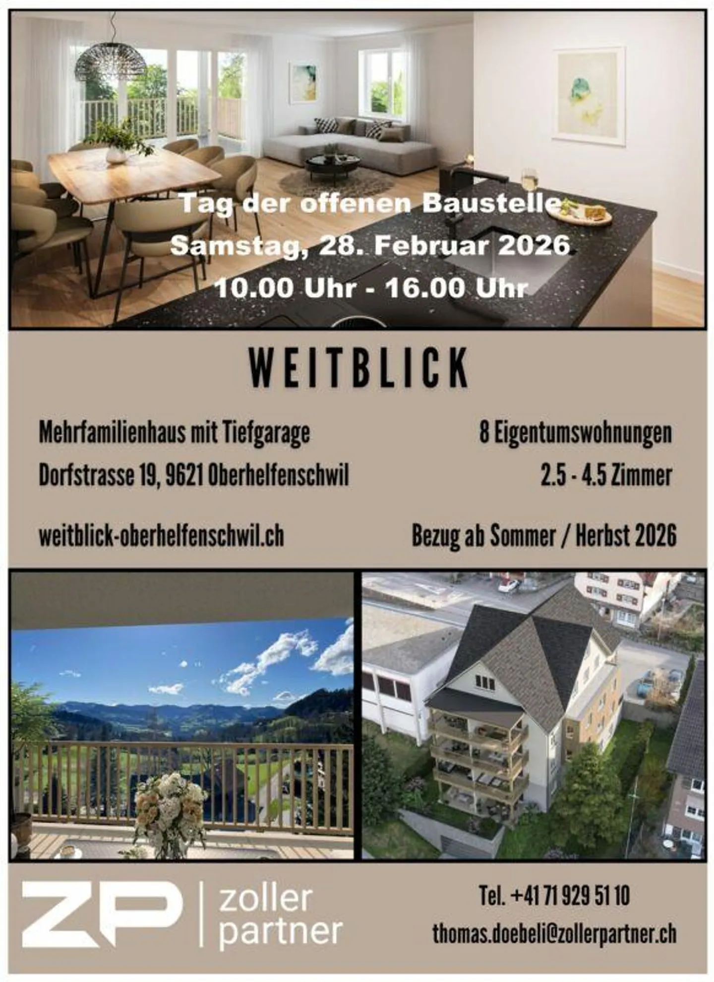 Moderne Wohnungen mit Aussicht - Foto 1 von 13