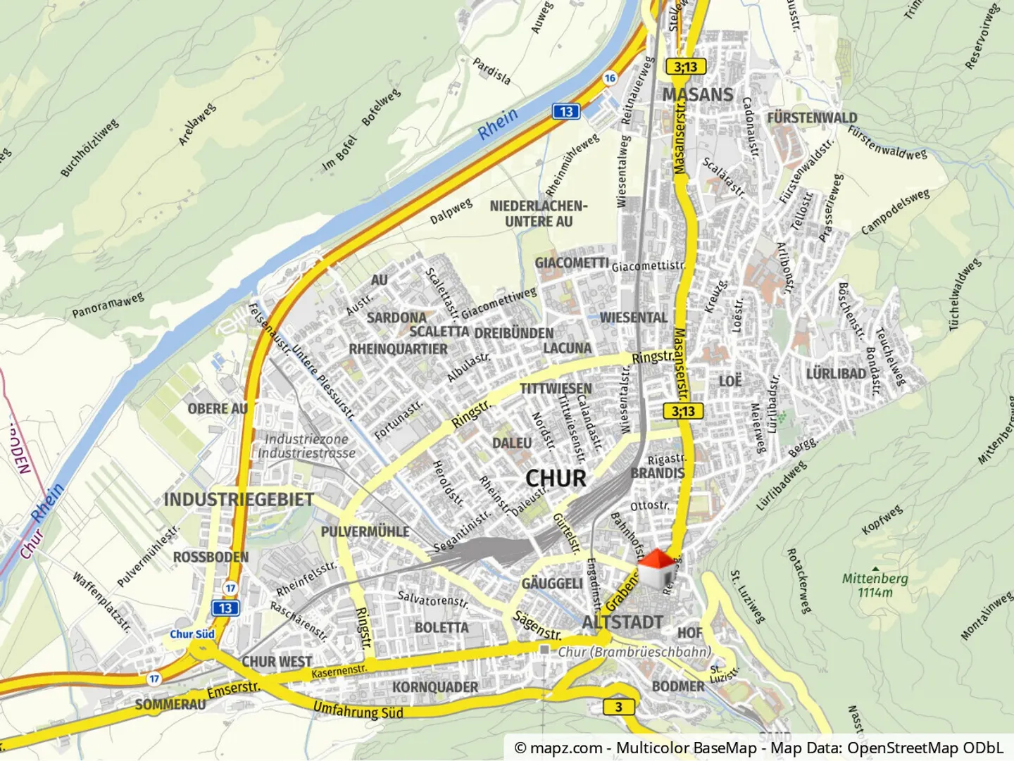 Charmante Altbauwohnung à Chur - Photo 11 sur 11