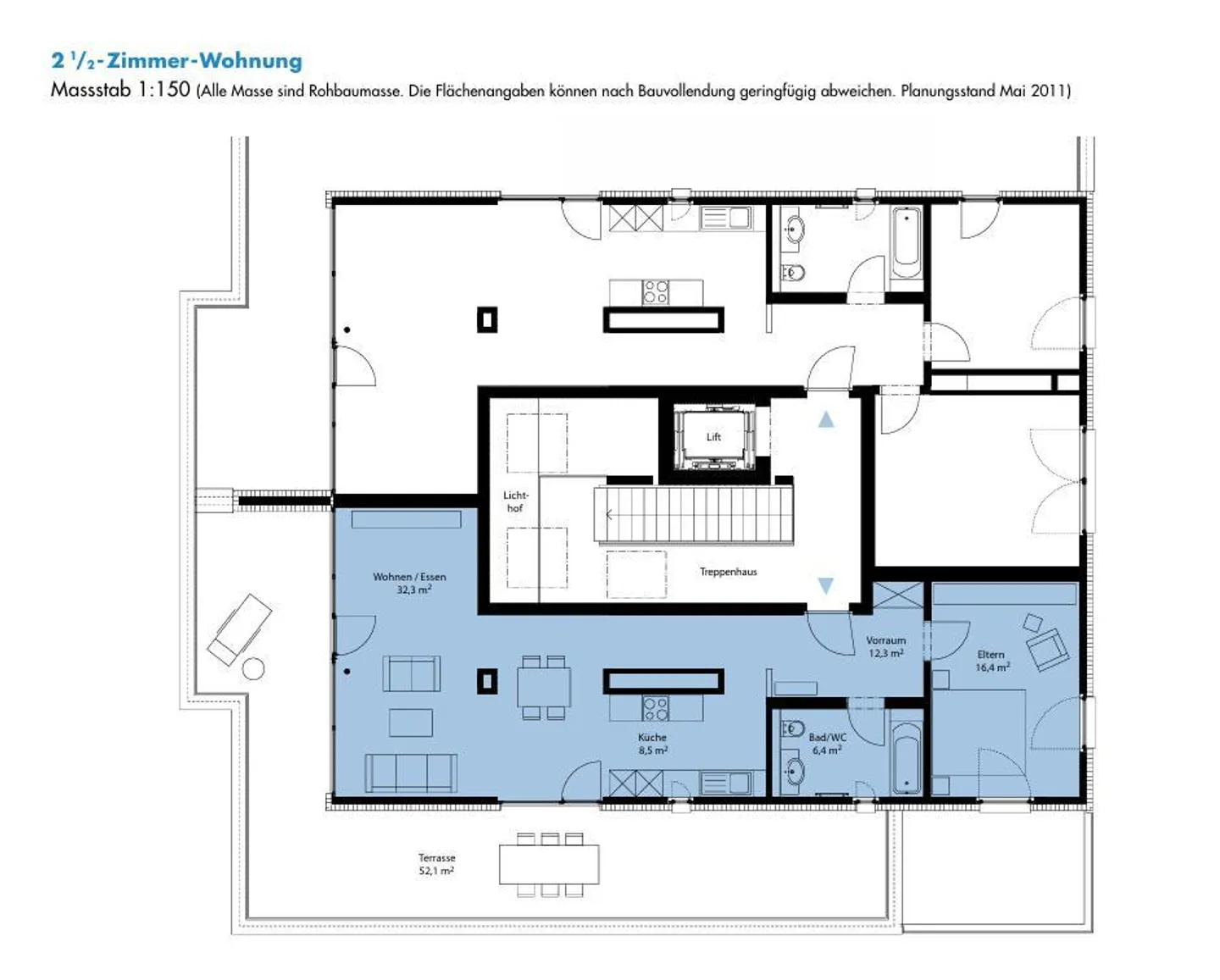 Appartamento attico luminoso e moderno - Foto 8 di 9