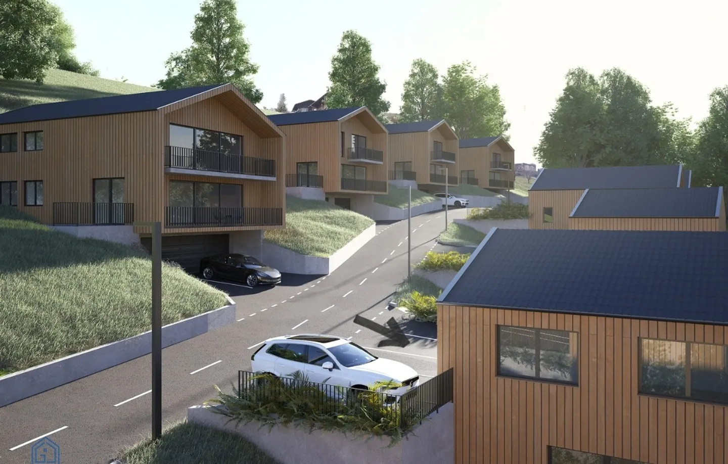 Bell'appartamento di 3,5 stanze a Vérossaz - Foto 3 di 10