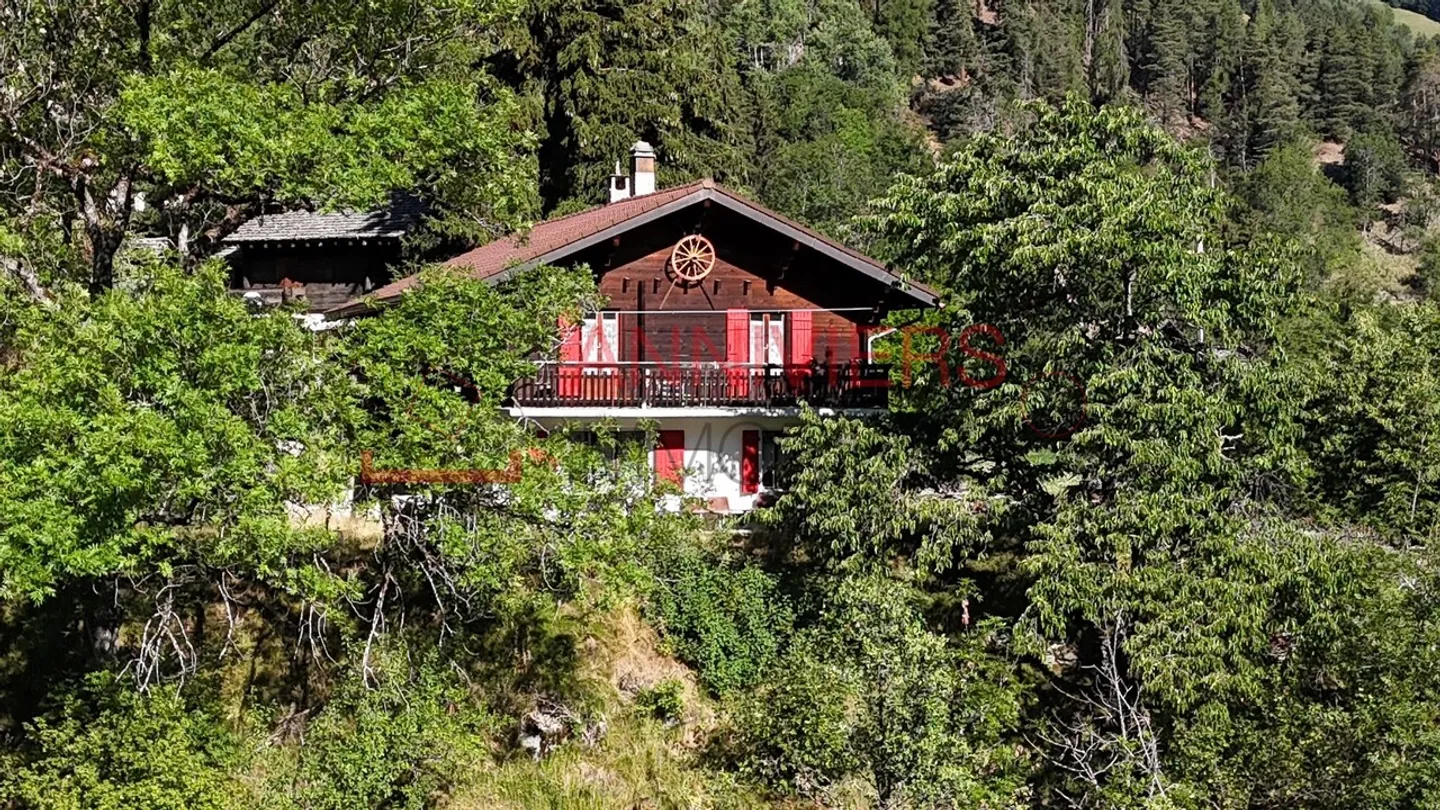 Chalet autentico con vista panoramica a Val d'Anniviers - Foto 22 di 23