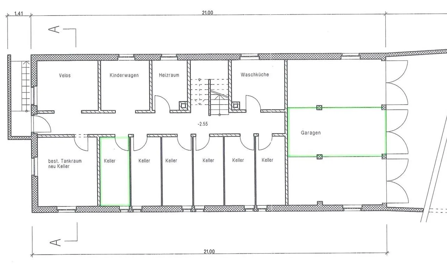 4 1/2 Zi.-Dachwohnung mit Balkon - Foto 8 von 9