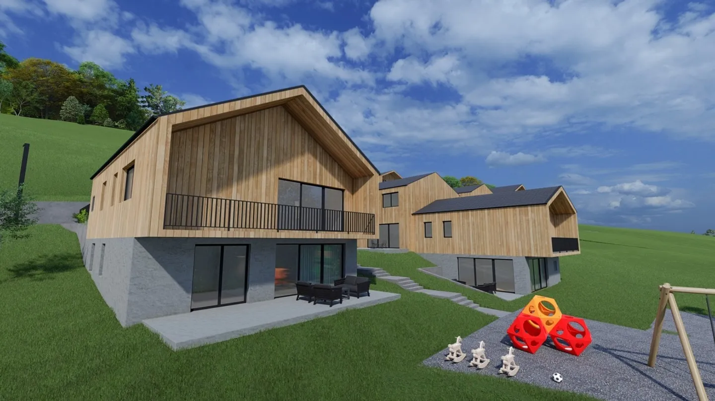 Exklusives Chalet-Apartment in Vérossaz - Foto 1 von 9