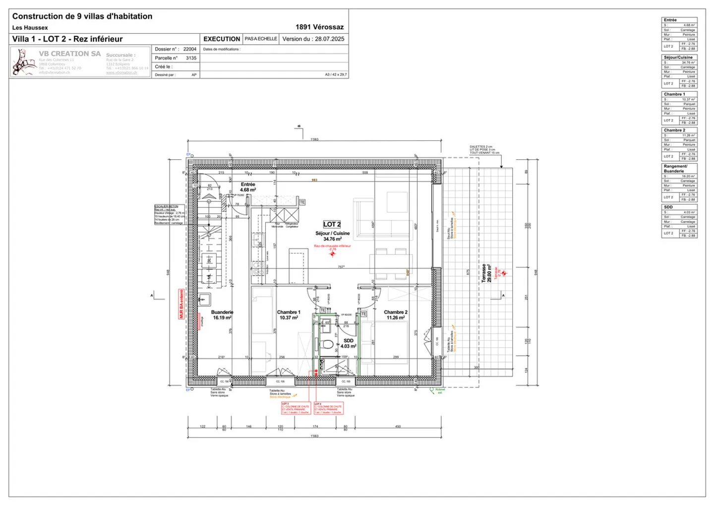 Exklusives Chalet-Apartment in Vérossaz - Foto 9 von 9