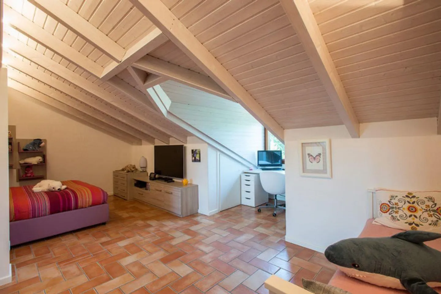 Montagnola, Collina d'Oro: Attico vista lago, 4.5 locali - Foto 4 di 10