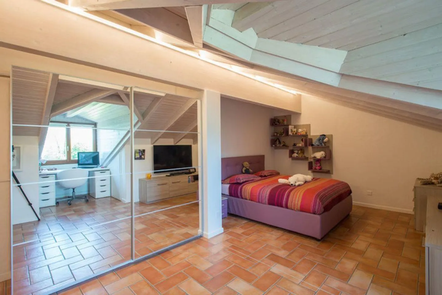 Montagnola, Collina d'Oro: Attico vista lago, 4.5 locali - Foto 6 di 10