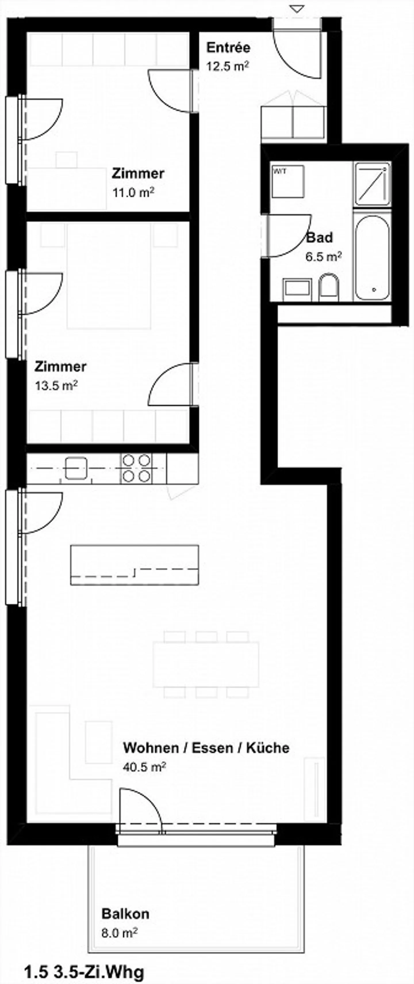 Appartamento 3.5 locali a Richterswil - Foto 6 di 6