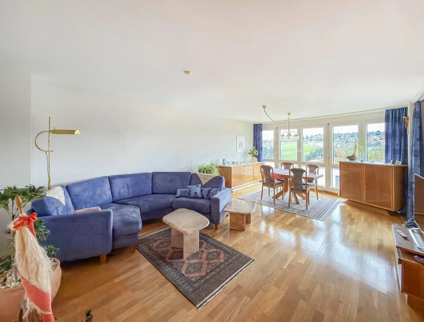 Gepflegte 4.5-Zimmer-Wohnung mit herrlichem Ausblick - Foto 1 von 10