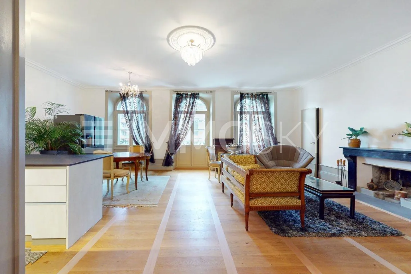 Außergewöhnliche 3.5-Zimmer-Wohnung im Herzen von Vevey - Foto 1 von 5