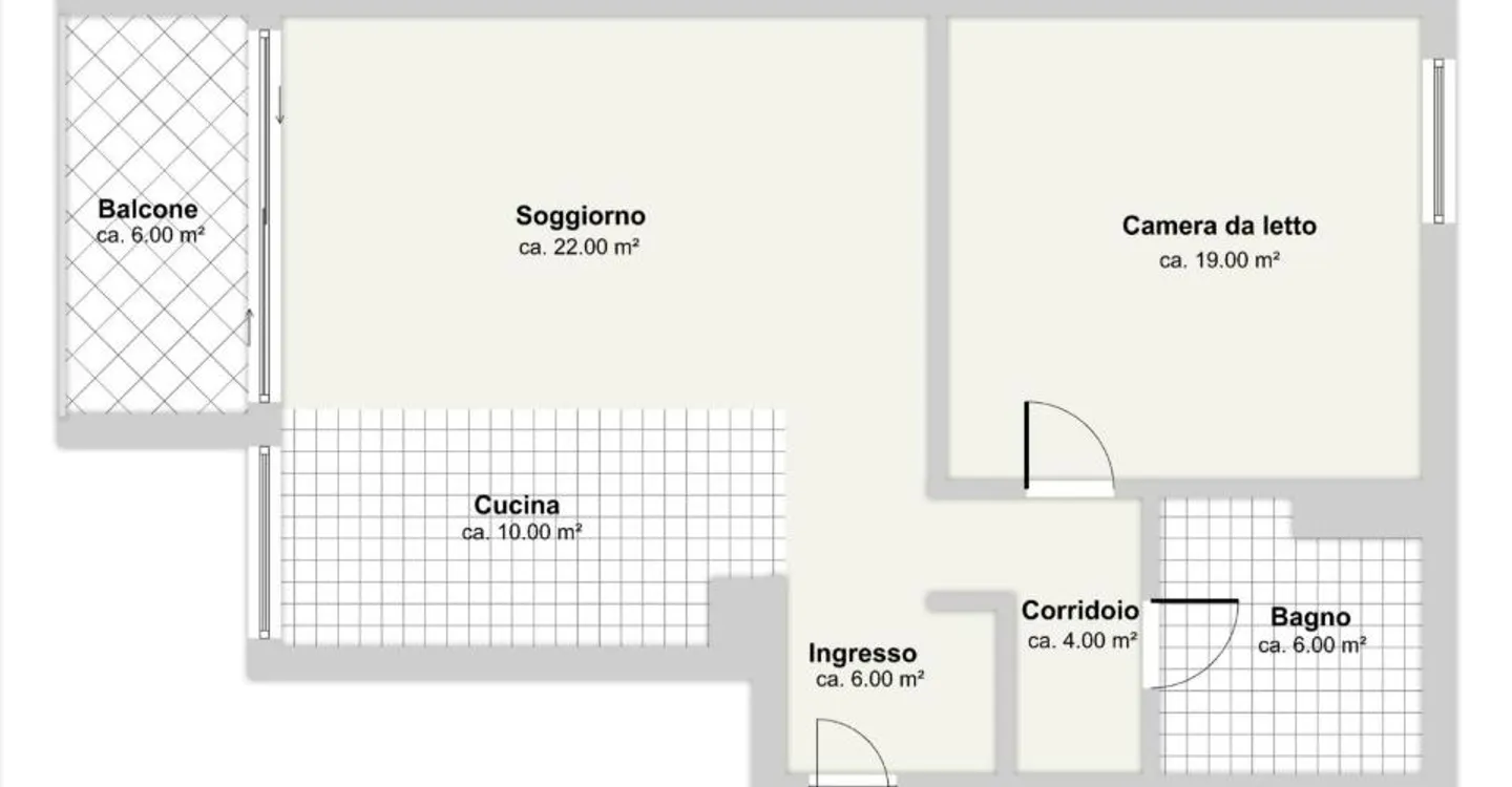 Furnished 2.5-room apartment in Pregassona - Photo 5 of 6