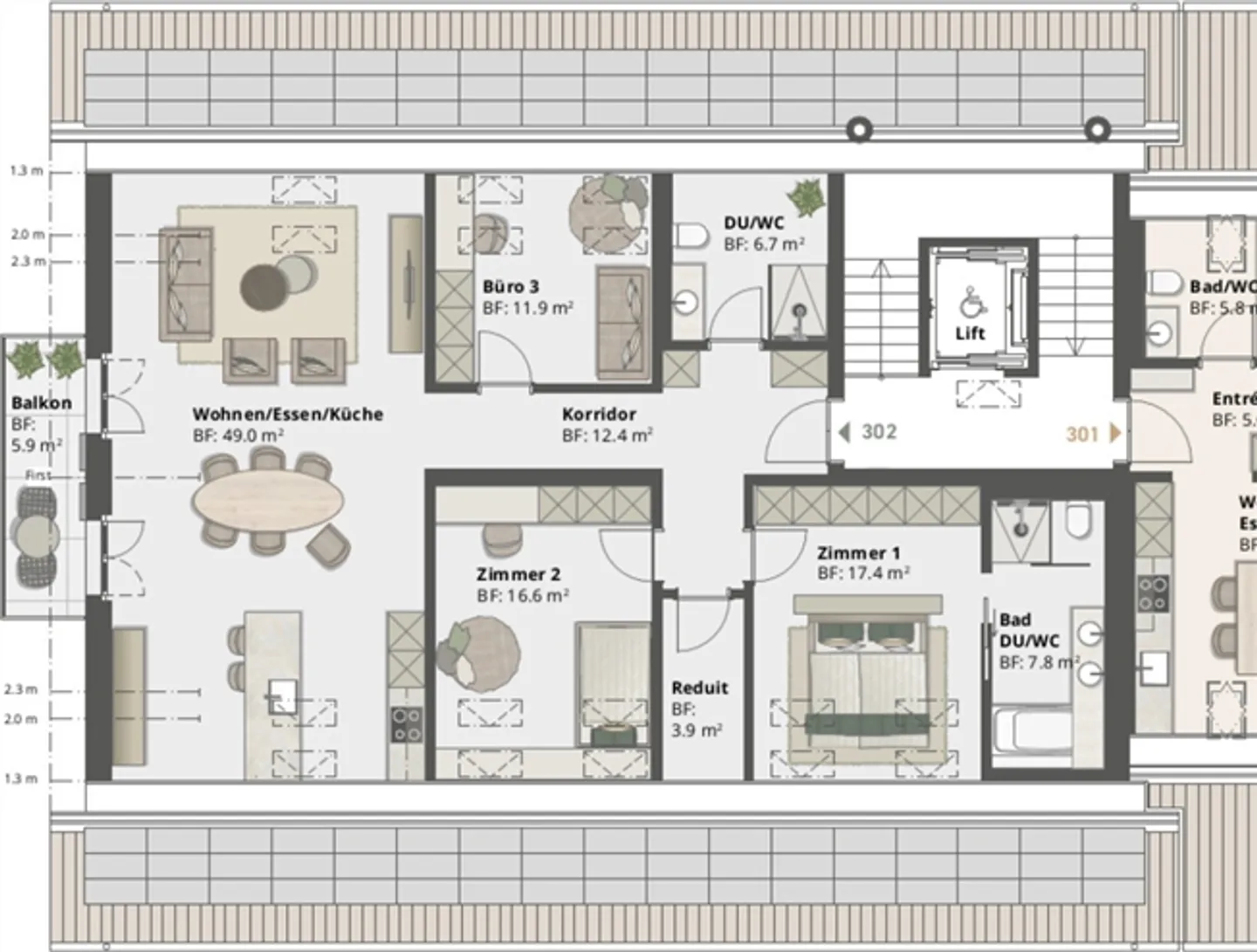 Le début de la construction est lancé ! Haute qualité de vie, appartements neufs à proximité de la nature, du lac et de la ville - Photo 7 sur 10