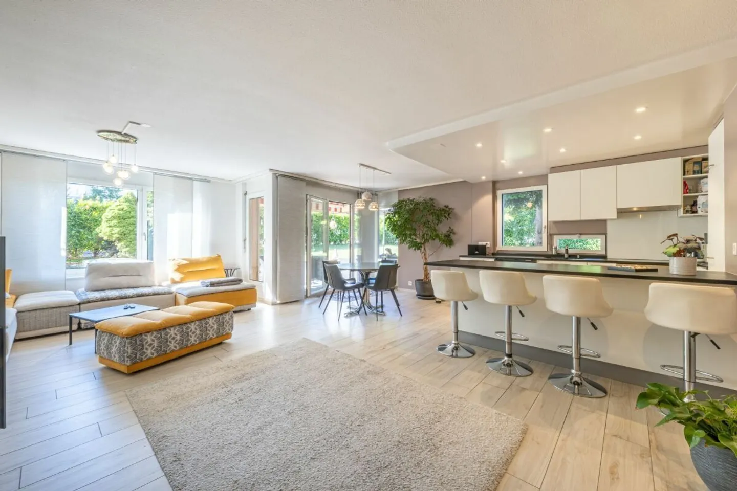 Ampio appartamento di 4,5 locali con giardino - Foto 1 di 14