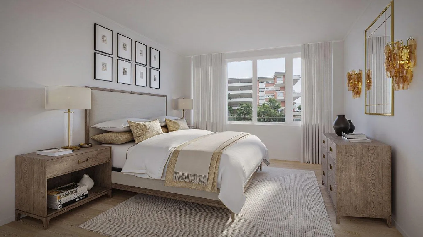 Intim, elegant, strategisch: Ihre 2,5 Zimmer in Cassarate - Foto 2 von 6