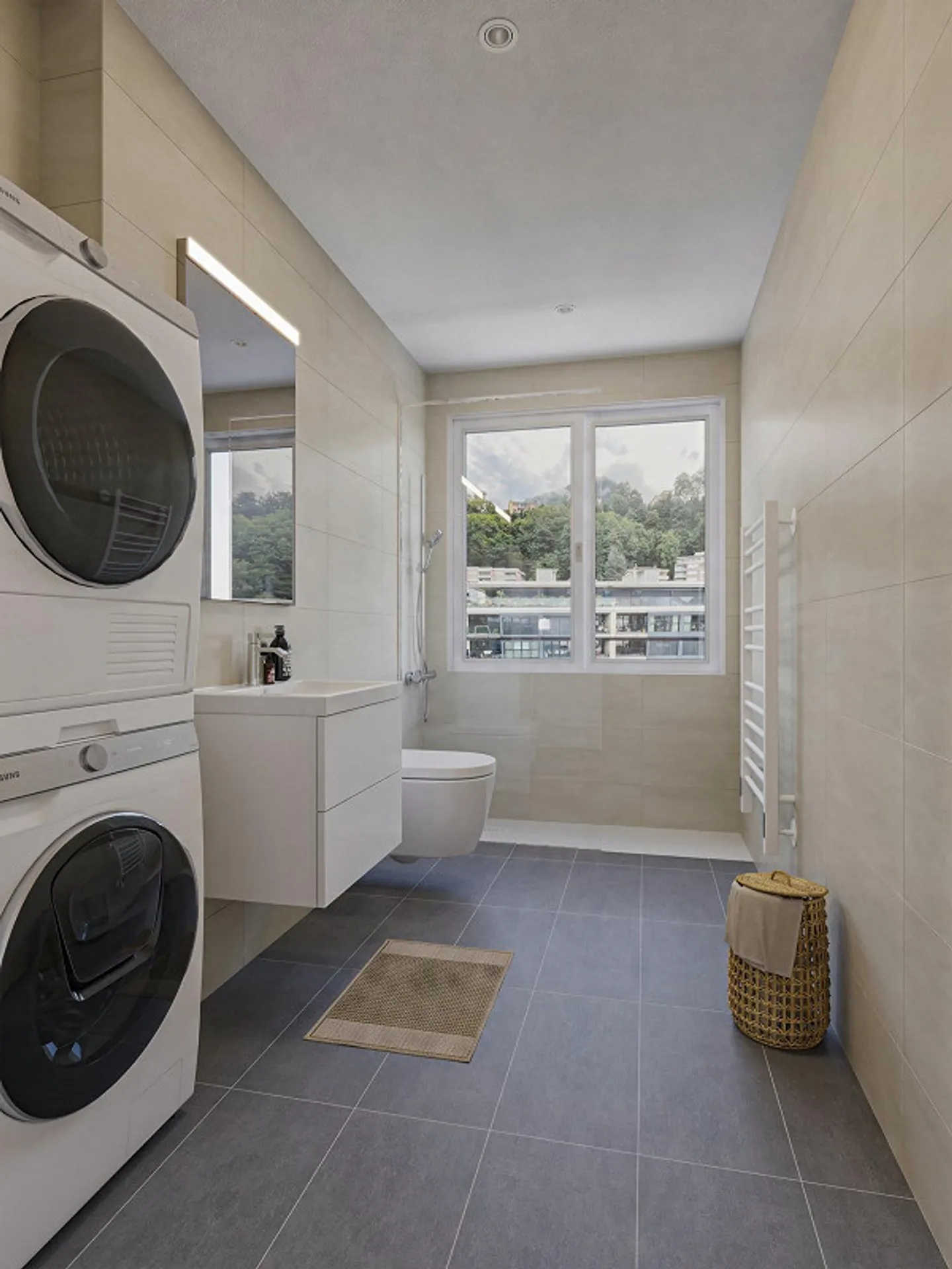 Intim, elegant, strategisch: Ihre 2,5 Zimmer in Cassarate - Foto 4 von 6