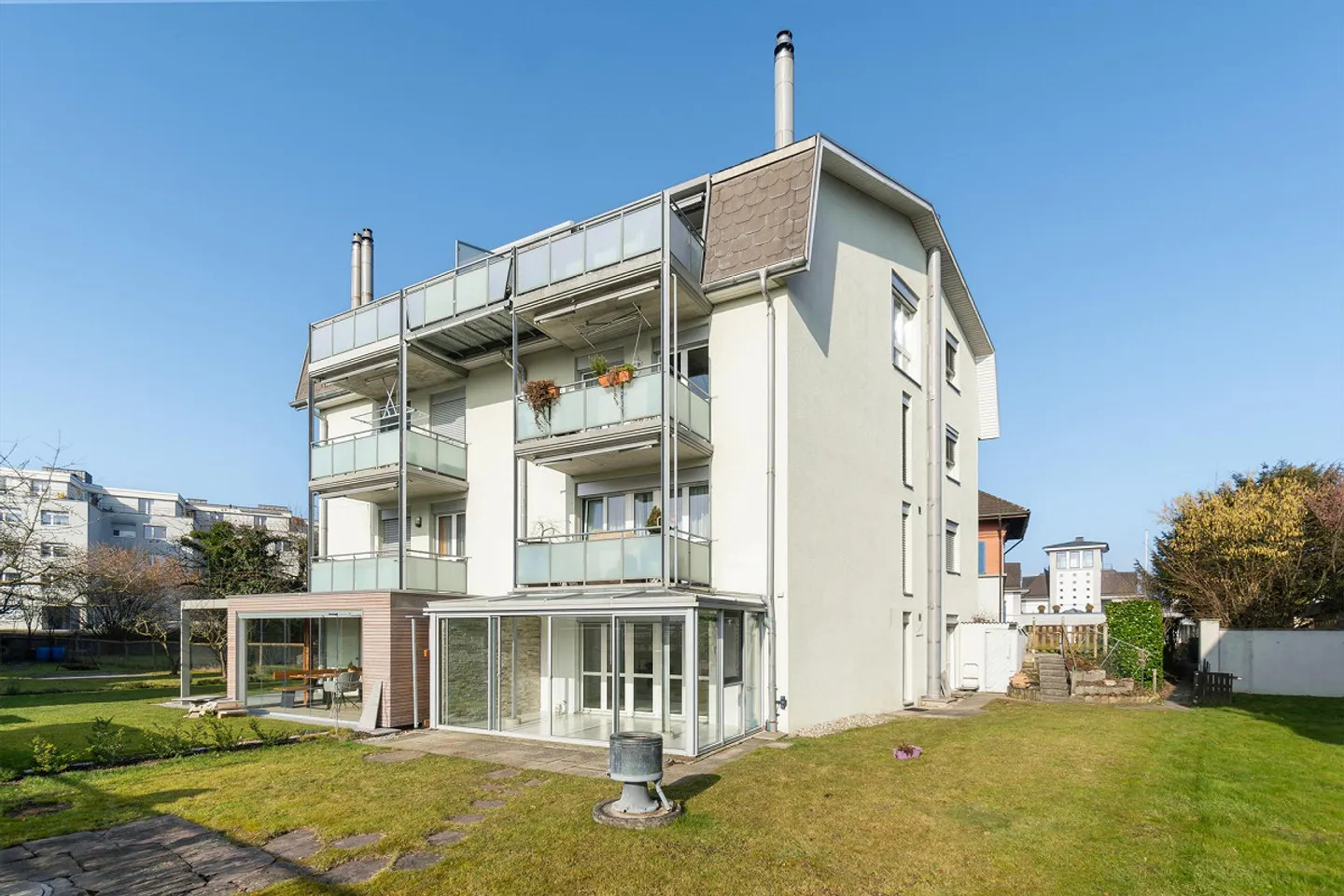 Appartamento giardino attraente con giardino d'inverno sul lago di Costanza - Foto 9 di 11