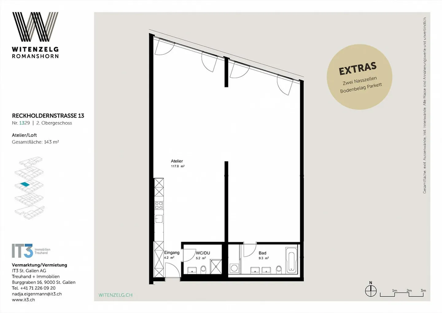 Modernes Loft in Romanshorn - Foto 9 von 9