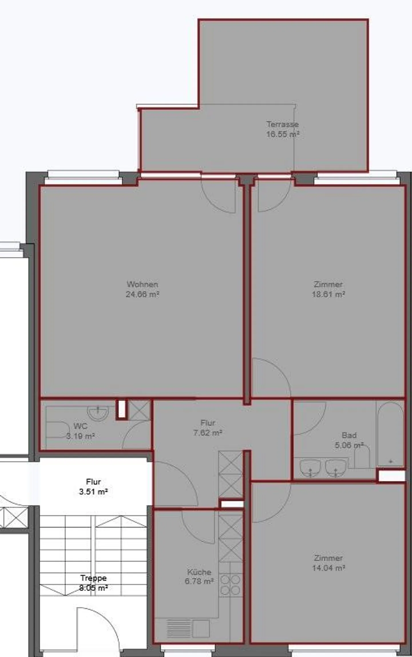 Charmant appartement de 3 pièces - Photo 7 sur 7