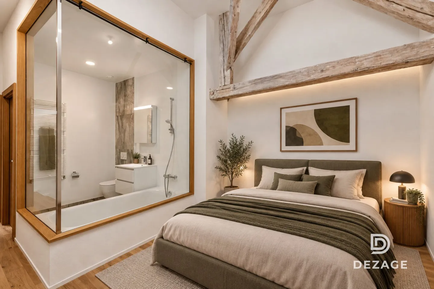 Magnificent modern duplex in the heart of the village of Bassins - Photo 8 of 15