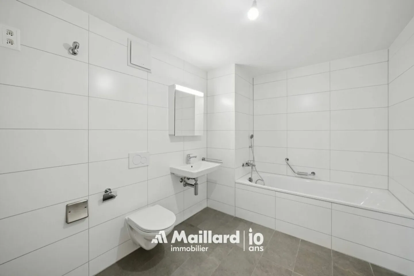 Wunderschöne 4,5-Zimmer-Neuwohnung auf halbem Weg zwischen Fribourg und Bulle - Foto 8 von 13