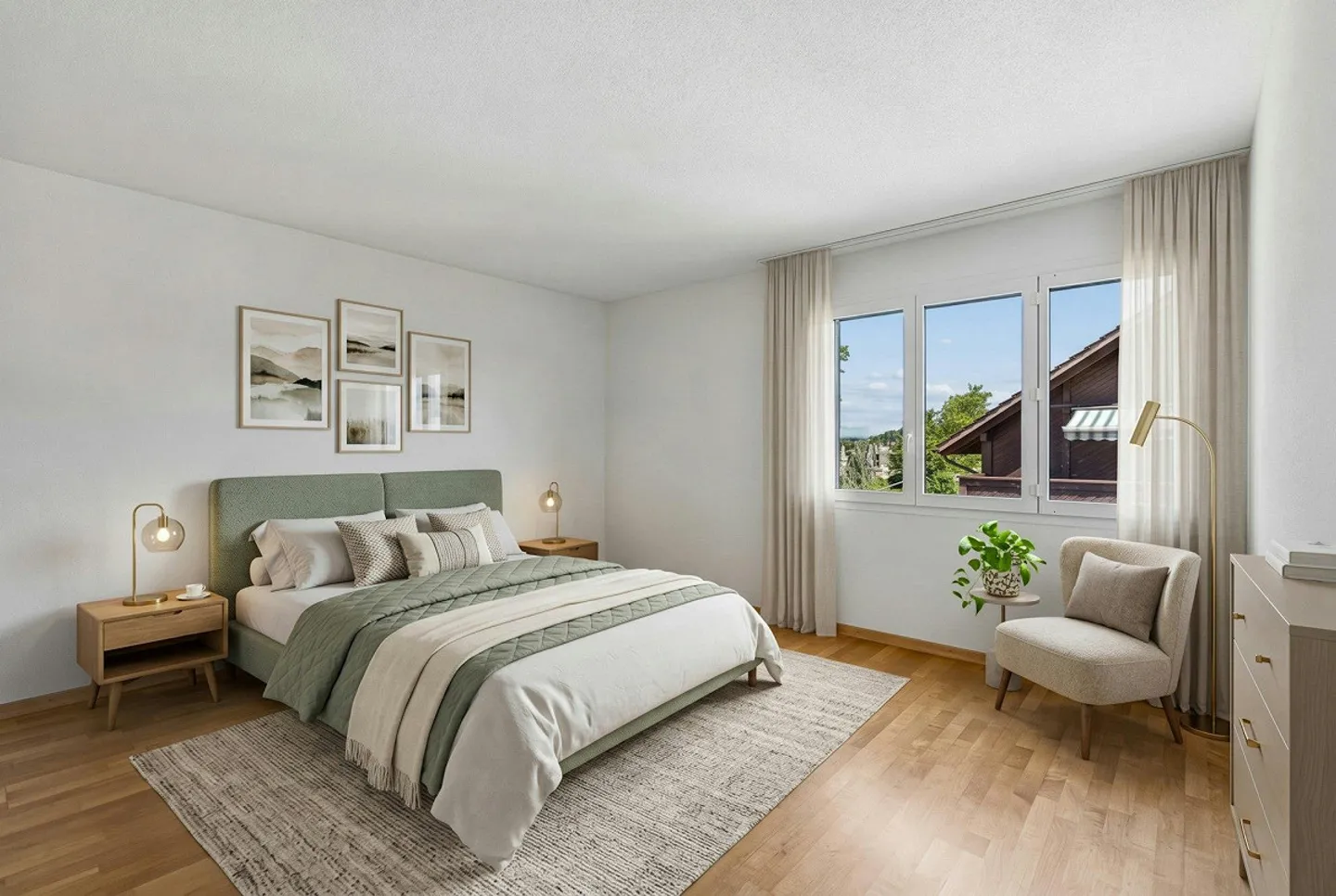 Appartement en copropriété de 4½ pièces avec vue dégagée et salle de loisirs - Photo 3 sur 13