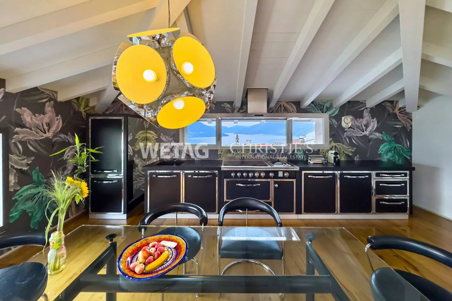 Villa moderna in stile loft con vista sul lago e piscina interna in vendita a Ronco sopra Ascona - Foto 5 di 13