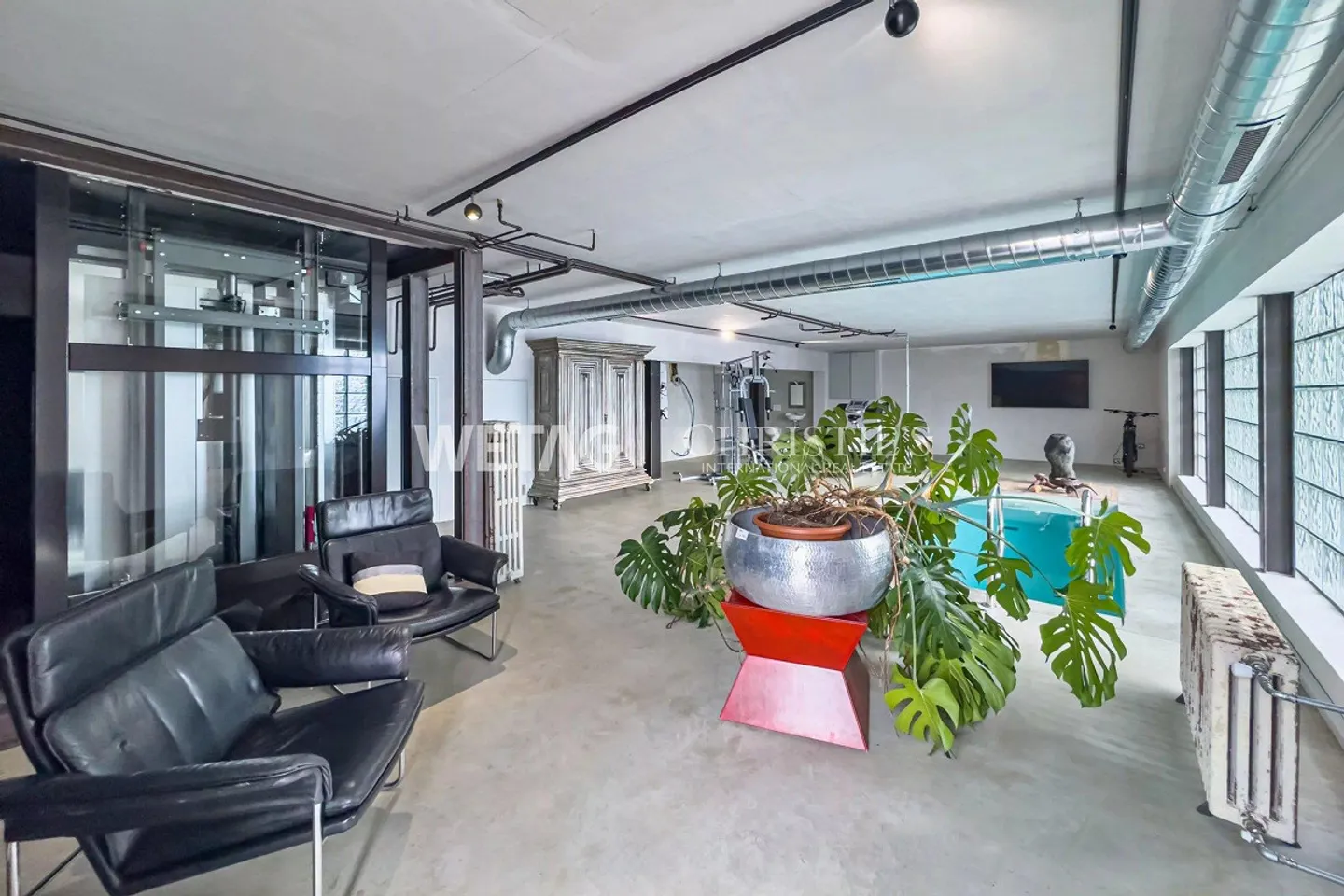 Villa moderna in stile loft con vista sul lago e piscina interna in vendita a Ronco sopra Ascona - Foto 13 di 13