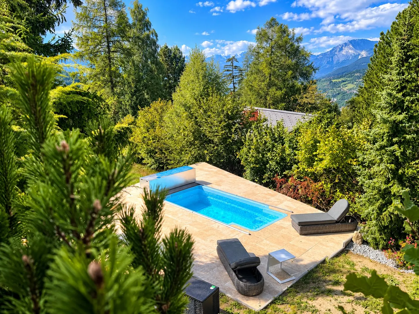 Chalet Charmant avec Piscine - Photo 2 sur 21