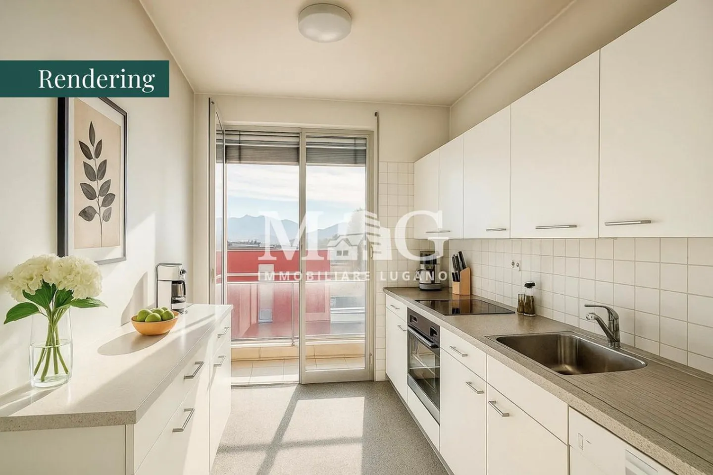 Penthouse a Lugano con vista lago - Foto 6 di 7