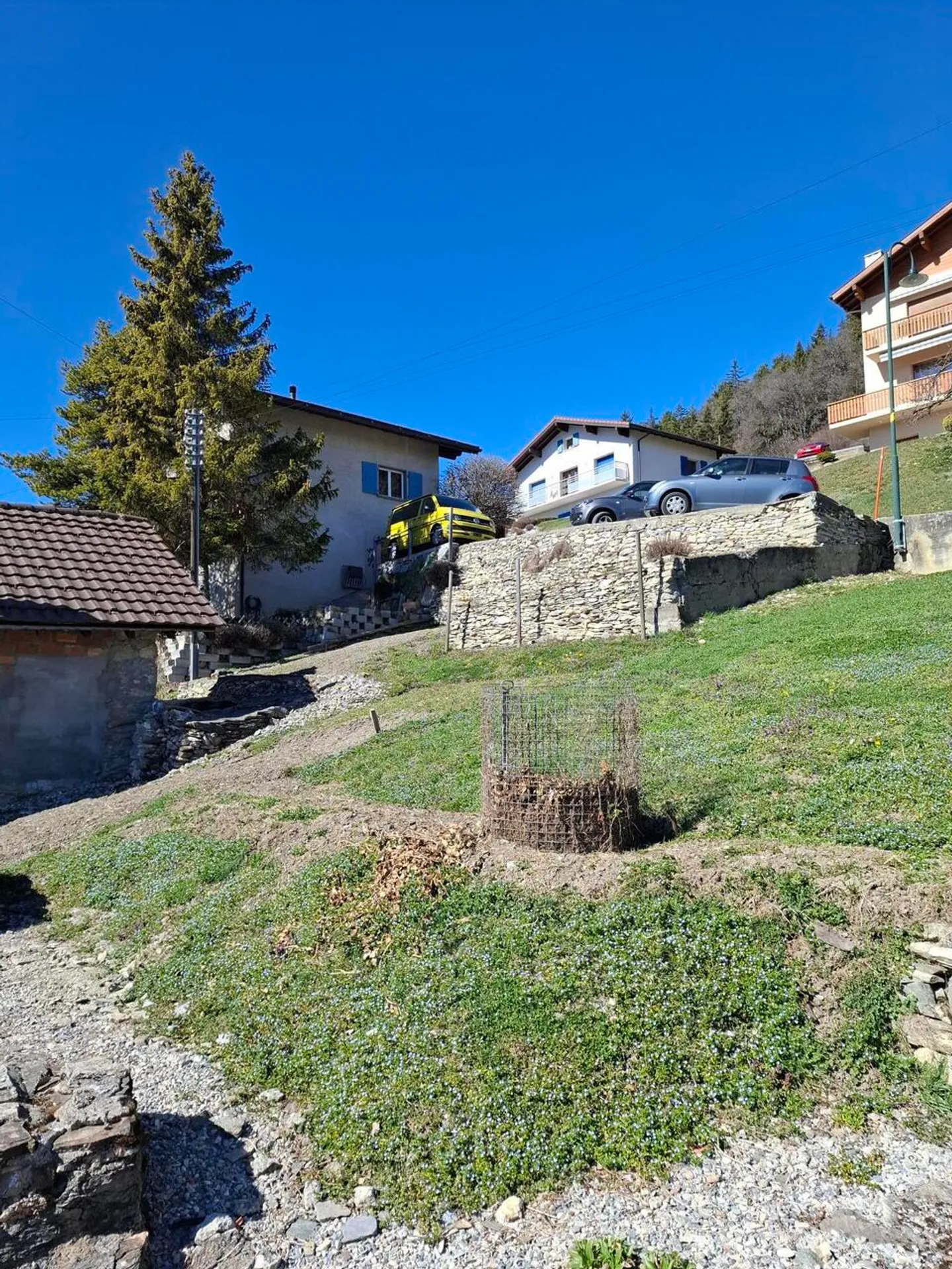 Terrain constructible avec garage et places de parc à Chermignon - Photo 7 sur 9