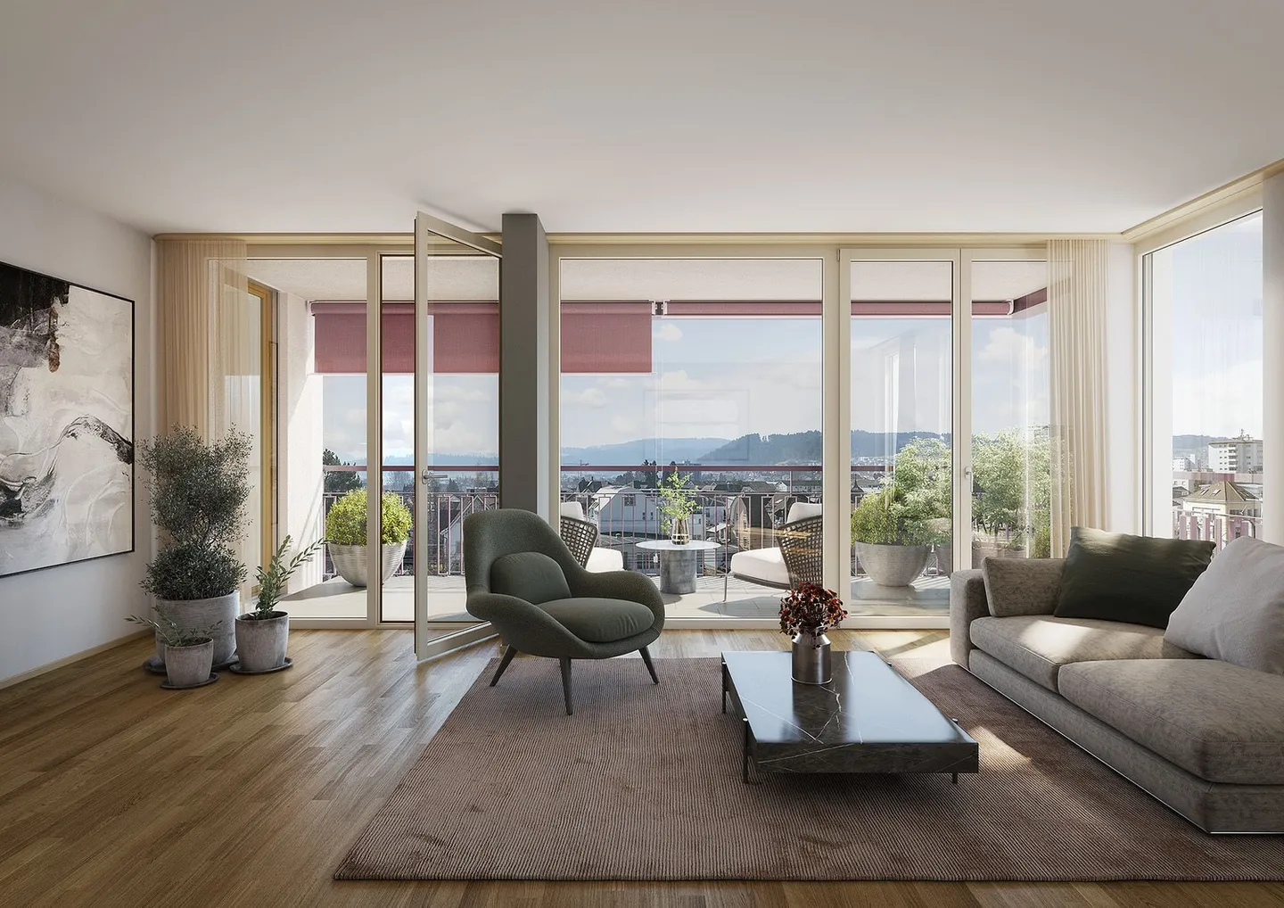 First occupancy: 2.5-room apartments in Wil with loggia - Photo 2 of 6