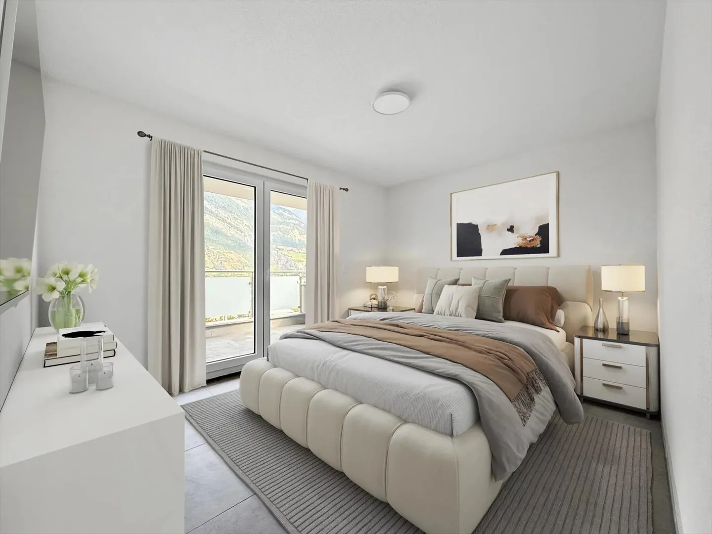 4,5 p. avec vue dégagée - Terrasse et jardin privés - Photo 9 sur 13