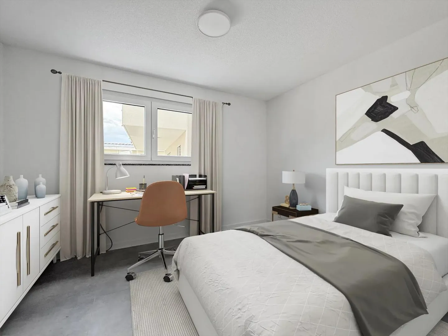 4,5 p. avec vue dégagée - Terrasse et jardin privés - Photo 10 sur 13